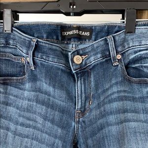 Express Barely Boot Jeans